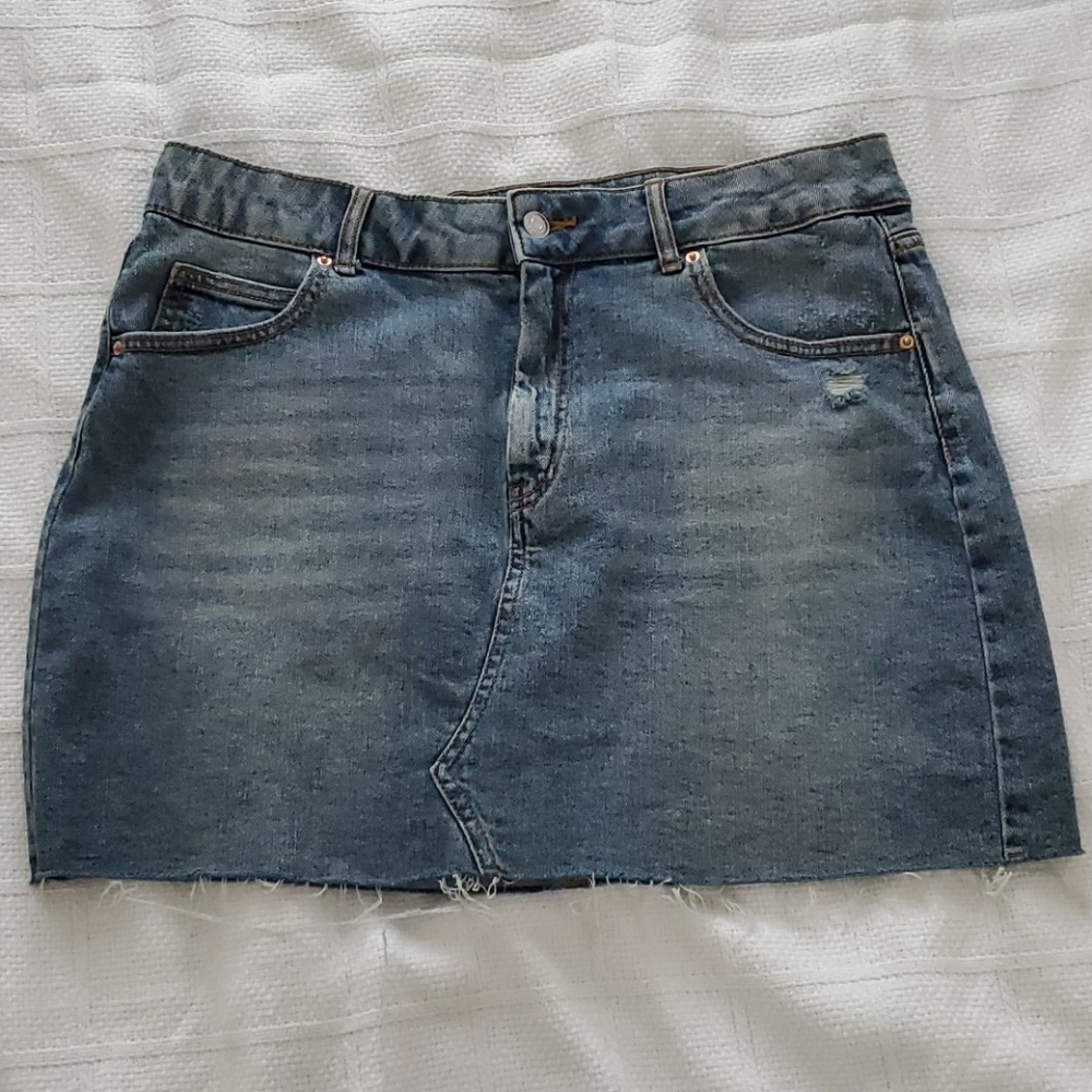 Wild Fable Jean Mini Skirt